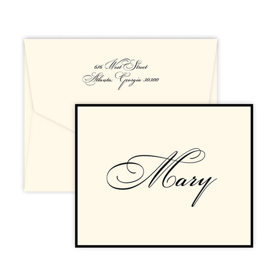 Catarina Style Folded Note Cards